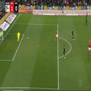 Mainz [1]-0 Borussia Mönchengladbach - Jae-Sung Lee 25'