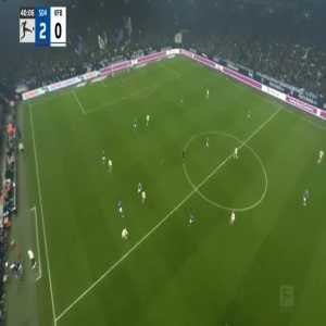Schalke [2]-0 Stuttgart - Marius Bülter 41' (Great Goal)