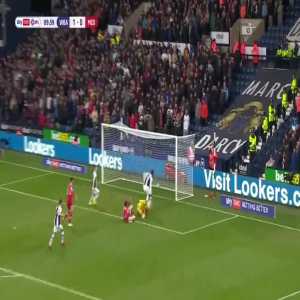 West Brom [2]-0 Middlesbrough- Daryl Dike (2nd goal) 10’