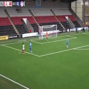 Airdrieonians [5] - 0 Kelty Hearts - Callum Gallagher 55' (Great skill, great goal) - (Scottish League One)