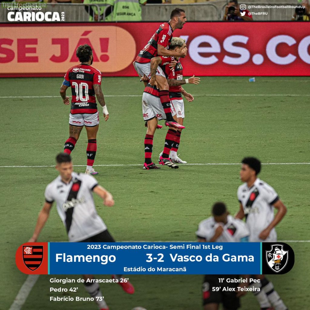 Campeonato Carioca 2023 Semi Final 1st Leg Result