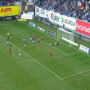 Hansa Rostock 0-[1] Fortuna Düsseldorf - Dawid Kownacki 11'