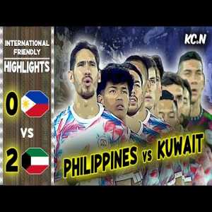 Philippine Azkals lost to Kuwait in their 1st international friendly match this year