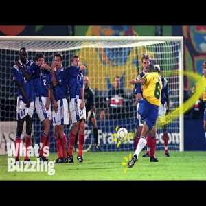 Legendary: How Roberto Carlos pulled the "impossible free kick" against France in 1997