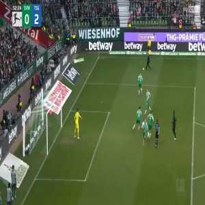 Werder Bremen 0-[2] Hoffenheim - Christoph Baumgartner 52'