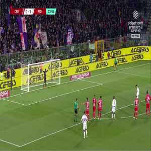 Cremonese 0-2 Fiorentina - Nicolas Gonzalez penalty 74'