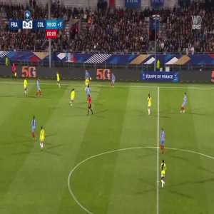 France W [5]-2 Colombia W - Grace Geyoro 90'+1'