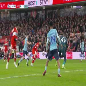 Middlesbrough [1]-1 Burnley - Chuba Akpom penalty 47'