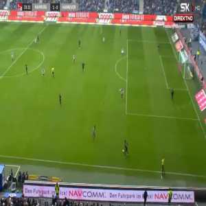 Hamburger SV [1]-0 Hannover - Sonny Kittel 34'