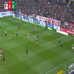 Mainz [1]-0 Werder Bremen - Ludovic Ajorque 85'