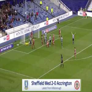 Sheffield Wednesday 2-0 Accrington - Dennis Adeniran 46'