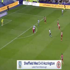Sheffield Wednesday 3-0 Accrington - Liam Palmer 72'
