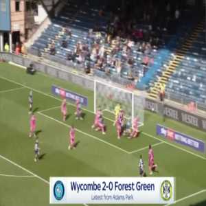 Wycombe 2-0 Forest Green - Charlie Savage OG 52'