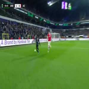 Anderlecht 2-0 AZ Alkmaar - Majeed Ashimeru 70'