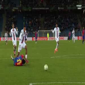 FC Basel 1-0 Nice - Zeki Amdouni penalty 26'