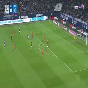 Schalke 1-0 Hertha Berlin - Tim Skarke great strike 3'