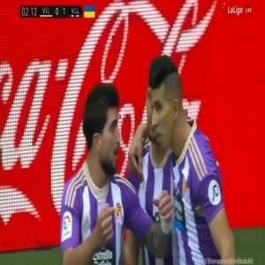 Villarreal 0-[1] Real Valladolid - Selim Amallah 2'