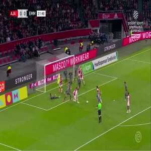 Ajax 1-0 FC Emmen - Jorge Sanchez 22'