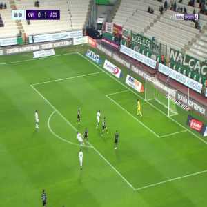 Konyaspor [1]-1 Adana Demirspor - Mahir Emreli 41'