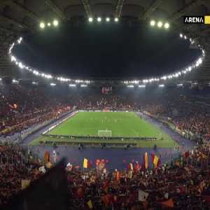Atmosphere in Rome before extra time
