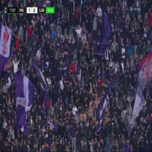 Fiorentina [1]-3 Lech Poznań - Riccardo Sottil 78' | agg. [5]-4