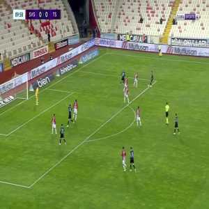 Sivasspor 0-1 Trabzonspor - Lazar Markovic 11'