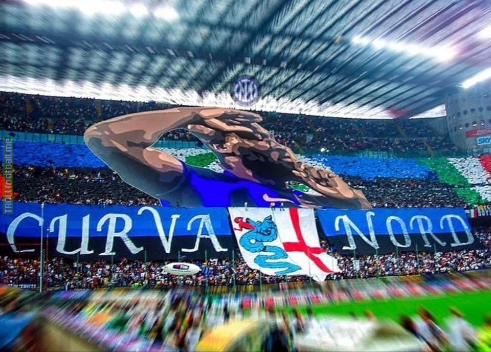 Inter Curva Nord have denounced on Instagram that their tifo in support of Lukaku was denied by the authorities. The concept would have looked like this.