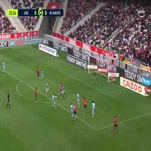 Lille 1-0 AC Ajaccio - Andre Gomes 22'