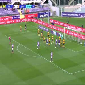 Fiorentina 1 - 0 Sampdoria - Gaetano Castrovilli 45'(great strike)