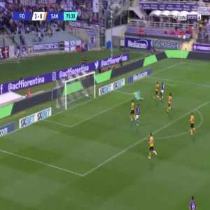 Fiorentina 4-0 Sampdoria - Cristian Kouame 76'
