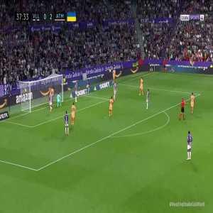 Real Valladolid 0-3 Atlético Madrid - Alvaro Morata 38'