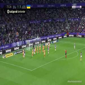 Real Valladolid [2]-3 Atlético Madrid - Sergio Escudero 74'