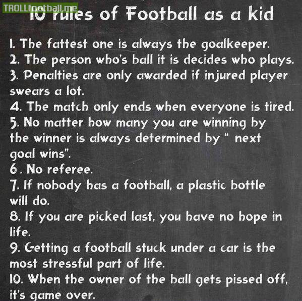 Football As A Kid