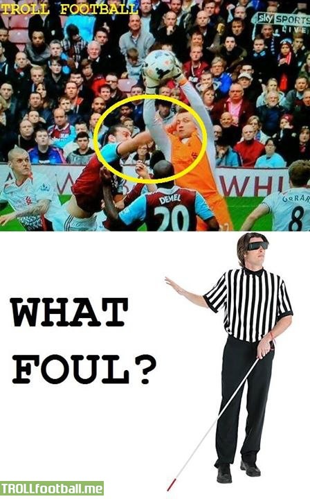 Blind referee
