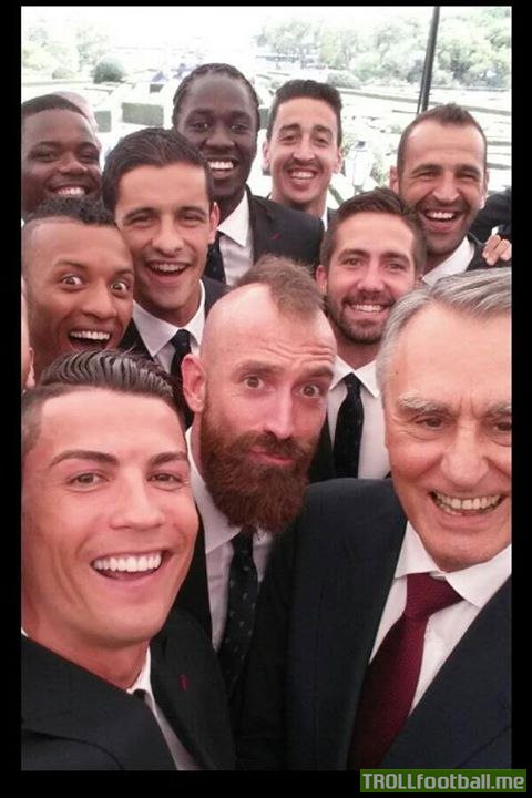 Portugal's World Cup selfie!