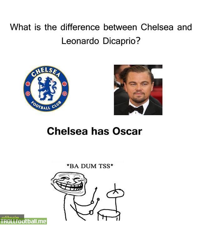 Whats the difference between Chelsea and Oscar ?