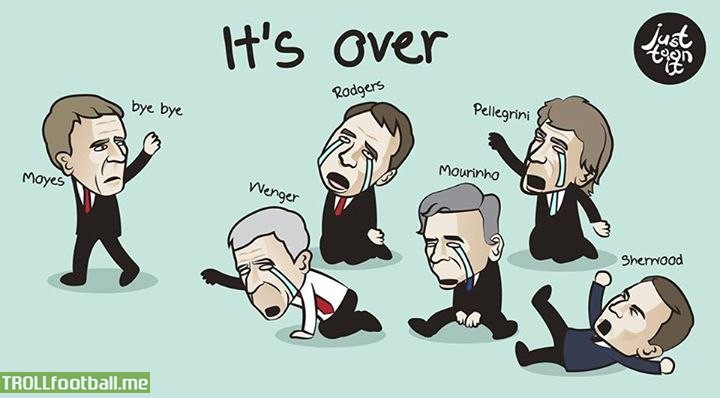 Just toon it Cartoon : Moyes era, its over