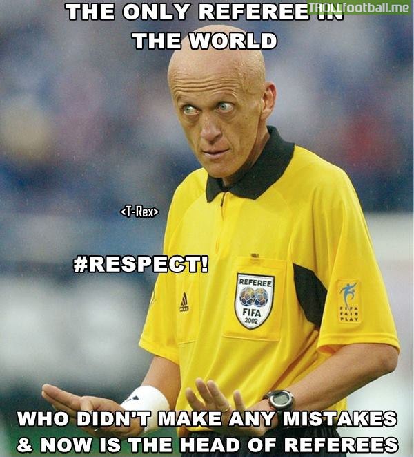 Collina - Most respected Referee in the world