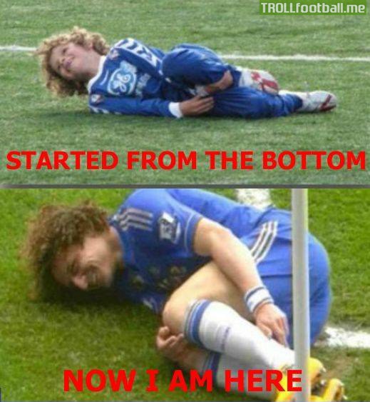 David Luiz...then and now