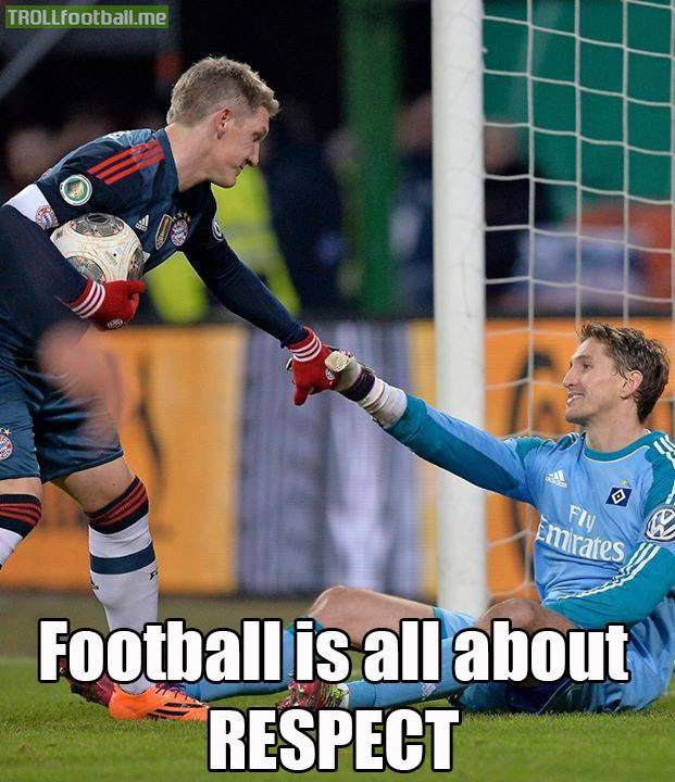 Football is all about Respect