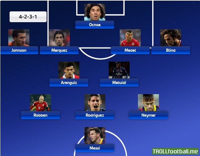 World Cup group stage best XI