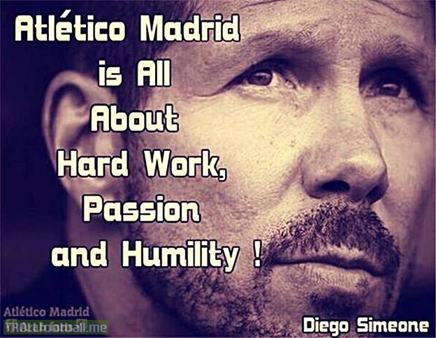 Diego Simeone on Atletico Madrid