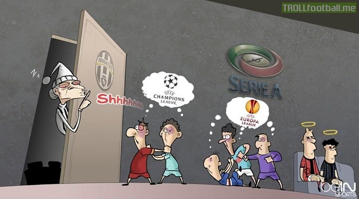 Cartoon: How Serie A looks like