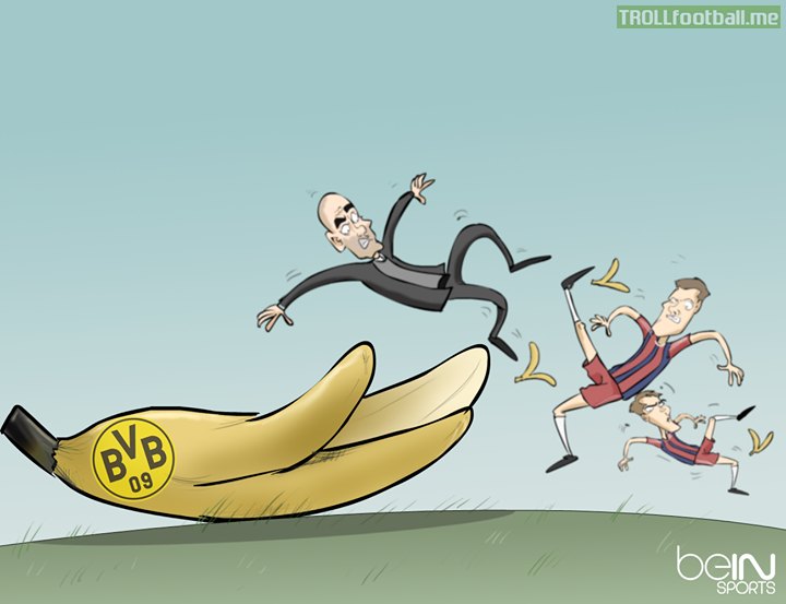 Cartoon : Bayern Munich VS Dortmund
