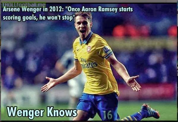 Wenger knows...