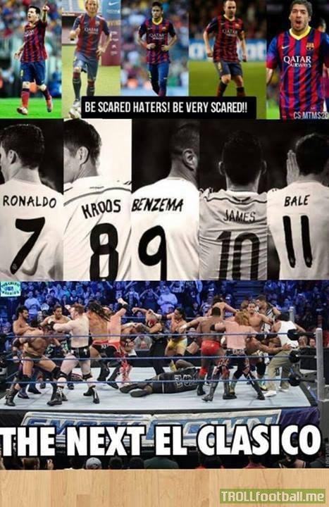 Next El Clasico will be like this !