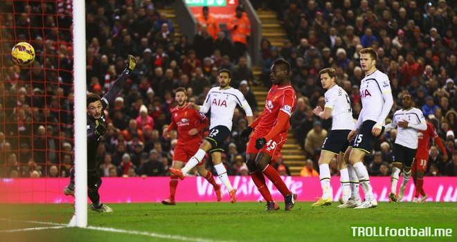 Balotelli's first goal this premier league season was not a goal. It was a WINNING goal.
