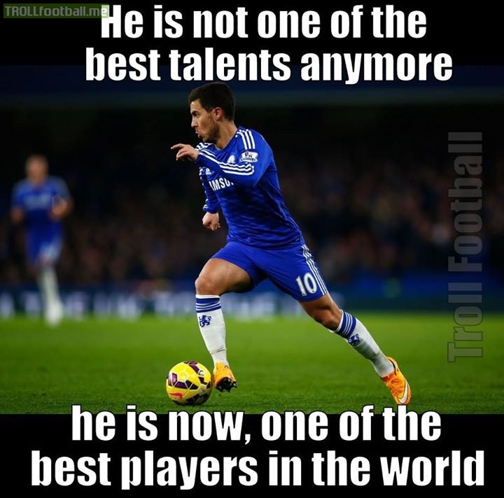 Eden Hazard, my favourite Chelsea player!