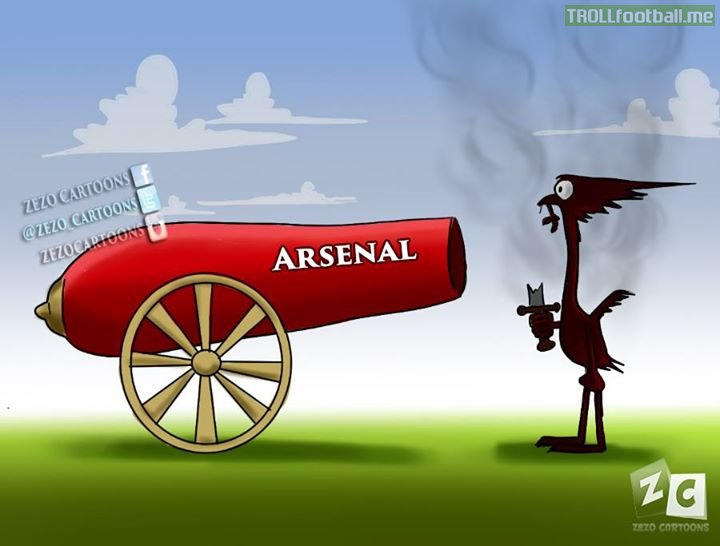 Cartoon : Arsenal 4-1 Liverpool