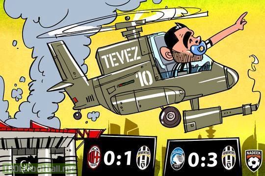 El Apache " Carlos Tevez " destroying Seria A clubs